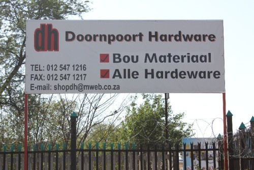 Doornpoort Hardware Store - Wonderboom