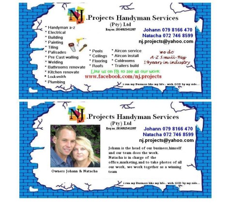 Handyman Services NJ Projects - Pretoria