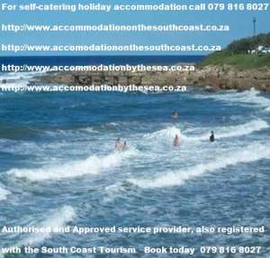 Holiday Accommodation on South Coast - Uvongo