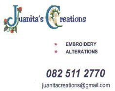 Juanita's Creations - Embroidery & Branding - Wonderboom