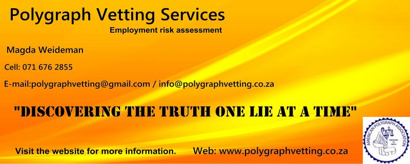 Lie Detector Tests - Montana Pretoria