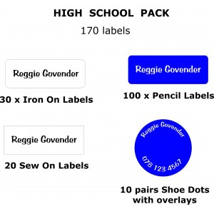 Quickstix - Kids School Labels