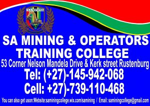 SA Mining And Operator Training College - Rustenburg